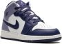 Jordan Kids "Air Jordan 1 Mid Blueberry sneakers" Paars - Thumbnail 1