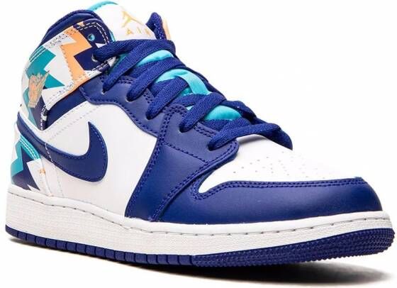 Jordan Kids Air Jordan 1 Mid GS sneakers Wit