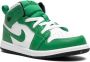 Jordan Kids "Air Jordan 1 Mid Lucky Green sneakers" Wit - Thumbnail 1