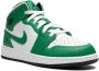 Jordan Kids "Air Jordan 1 Mid Lucky Green sneakers" Wit - Thumbnail 1