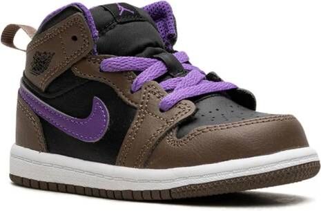 Jordan Kids "Air Jordan 1 Mid Palomino sneakers" Bruin