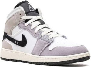 Jordan Kids "Air Jordan 1 Mid SE Craft Cement Grey sneakers" Grijs