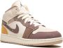 Jordan Kids "Air Jordan 1 Mid Craft Inside Out Taupe Haze sneakers" Beige - Thumbnail 1