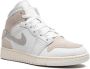 Jordan Kids "Air Jordan 1 Mid SE Craft Inside Out White Sail sneakers" Wit - Thumbnail 1