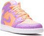 Jordan Kids Air Jordan 1 mid-top SE GS sneakers Roze - Thumbnail 1