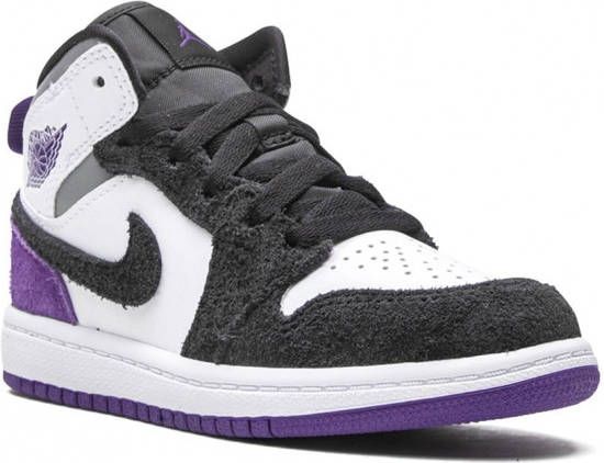 Jordan Kids Air Jordan 1 mid-top SE sneakers Wit