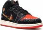 Jordan Kids "Air Jordan 1 Mid SE SIEMPRE Familia sneakers" Zwart - Thumbnail 1