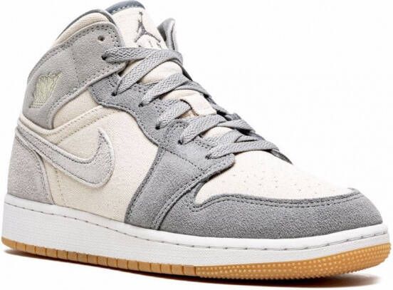 Jordan Kids Air Jordan 1 Mid SE sneakers Beige