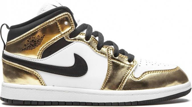 Jordan Kids Air Jordan 1 Mid SE sneakers Goud