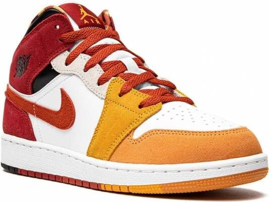 Jordan Kids Air Jordan 1 Mid SE sneakers Oranje