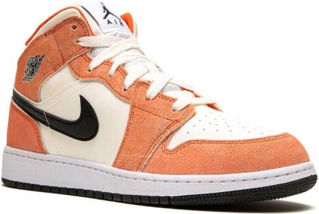 Jordan Kids Air Jordan 1 Mid SE sneakers Oranje