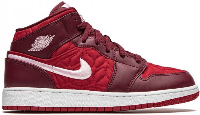 Jordan Kids Air Jordan 1 Mid SE sneakers Rood