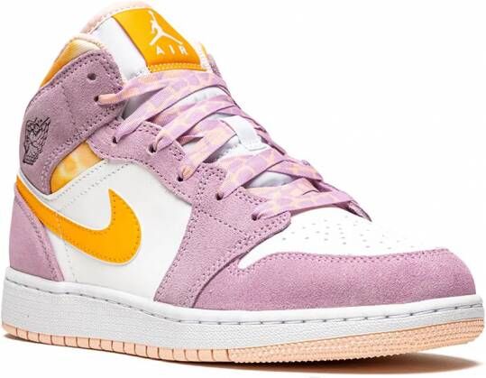 Jordan Kids Air Jordan 1 Mid SE sneakers Roze