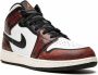 Jordan Kids Air Jordan 1 Mid SE sneakers Wit - Thumbnail 1