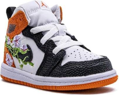 Jordan Kids Air Jordan 1 Mid SE sneakers Zwart