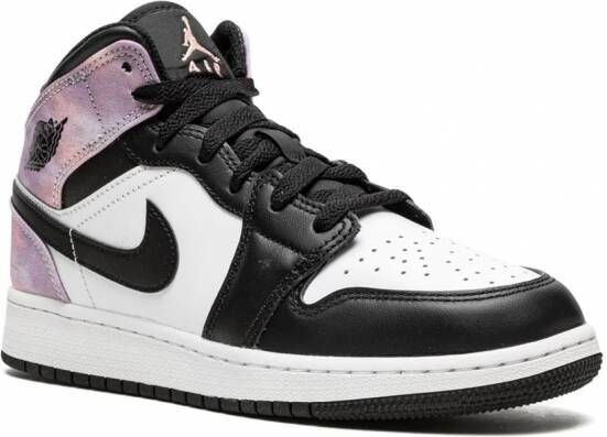 Jordan Kids "Air Jordan 1 Mid SE Tie Dye sneakers " Wit