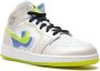 Jordan Kids "Air Jordan 1 Mid SE Warped Swoosh sneakers" Wit - Thumbnail 1