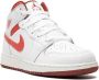 Jordan Kids Air Jordan 1 Mid SE "White Dune Red" sneakers Wit - Thumbnail 1