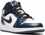 Jordan Kids Air Jordan 1 Mid "Armory Navy" sneakers Blauw - Thumbnail 1