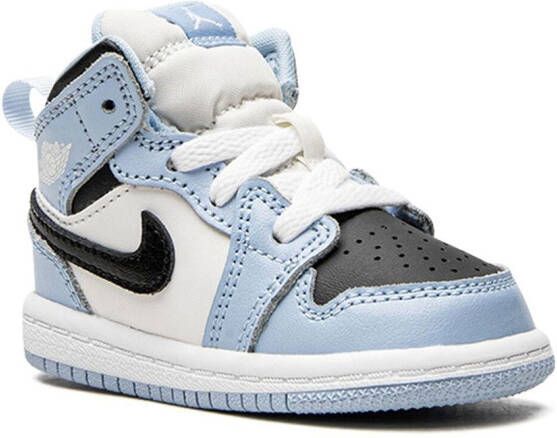 Jordan Kids "Air Jordan 1 Mid Ice Blue sneakers" Blauw