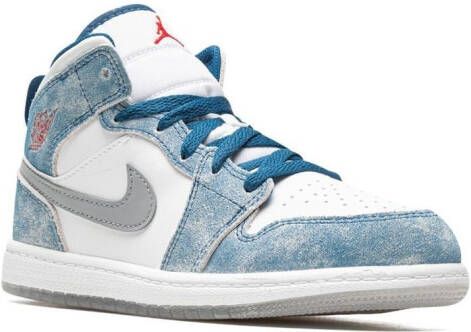 Jordan Kids Air Jordan 1 Mid sneakers Blauw