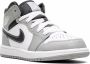 Jordan Kids Air Jordan 1 Mid "Light Smoke Grey" sneakers Grijs - Thumbnail 1