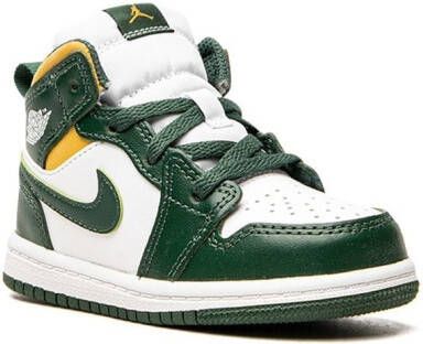 Jordan Kids Air Jordan 1 Mid sneakers Groen