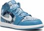 Jordan Kids Air Jordan 1 Mid sneakers Blauw - Thumbnail 1