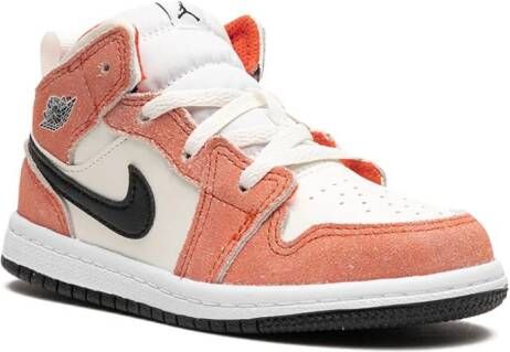 Jordan Kids Air Jordan 1 Mid sneakers Oranje