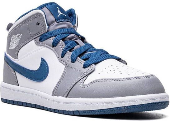 Jordan Kids Air Jordan 1 Mid sneakers Paars