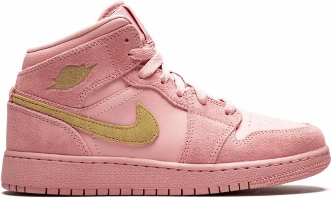 Jordan Kids Air Jordan 1 Mid sneakers Roze