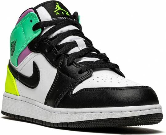 Jordan Kids Air Jordan 1 Mid sneakers Wit