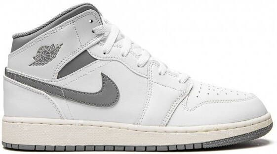 Jordan Kids Air Jordan 1 Mid sneakers Wit