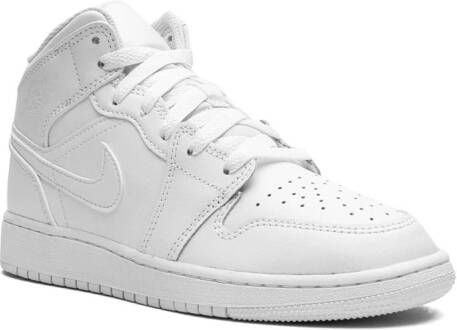 Jordan Kids Air Jordan 1 Mid sneakers Wit