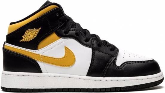 Jordan Kids Air Jordan 1 Mid sneakers Zwart