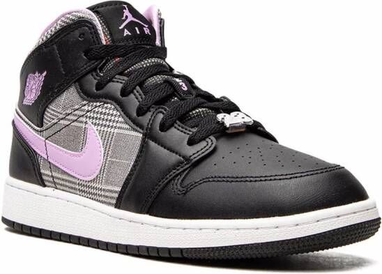 Jordan Kids Air Jordan 1 Mid sneakers Zwart