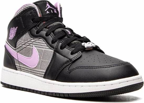 Jordan Kids Air Jordan 1 Mid sneakers Zwart