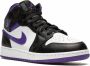 Jordan Kids Air Jordan 1 Mid "Dark Iris" sneakers Zwart - Thumbnail 1