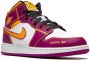 Jordan Kids Air Jordan 1 mid-top DOD sneakers Paars - Thumbnail 1