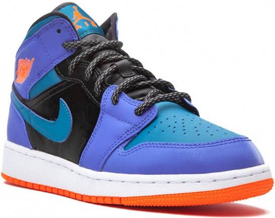 Jordan Kids Air Jordan 1 mid-top sneakers Blauw