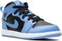 Jordan Kids "Air Jordan 1 mid-top University Gold sneakers" Blauw - Thumbnail 1