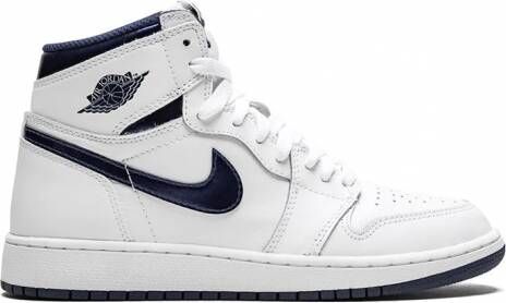 Jordan Kids Air Jordan 1 OG high-top sneakers Wit