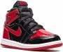 Jordan Kids "Air Jordan 1 Retro Bred Patent sneakers" Zwart - Thumbnail 1