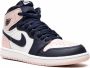 Jordan Kids Air Jordan 1 Retro High OG 'Bubble Gum' sneakers Wit - Thumbnail 1