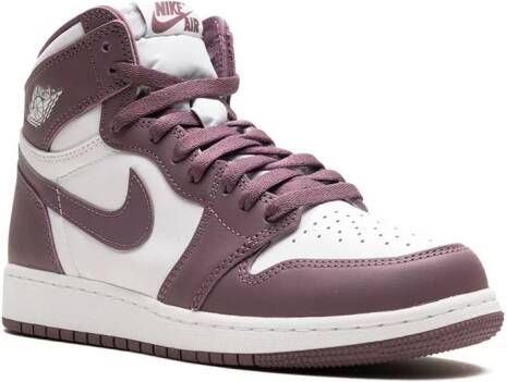 Jordan Kids "Air Jordan 1 Retro High OG Mauve sneakers" Paars