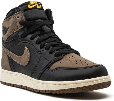 Jordan Kids "Air Jordan 1 Retro High OG Palomino sneakers" Zwart