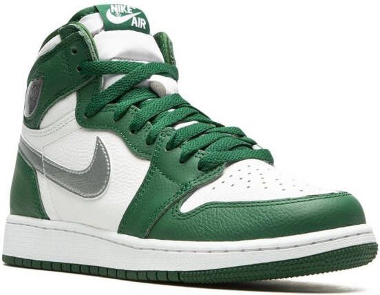 Jordan Kids Air Jordan 1 Retro High OG sneakers Groen