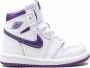 Jordan Kids "Air Jordan 1 Retro High TD Court Purple sneakers" Wit - Thumbnail 1