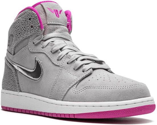 Jordan Kids Air Jordan 1 Retro high-top sneakers Grijs