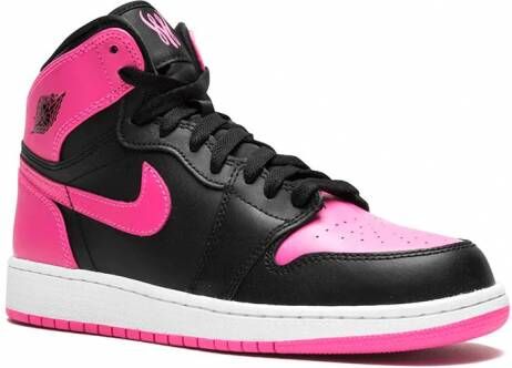 Jordan Kids Air Jordan 1 Retro high-top sneakers Zwart